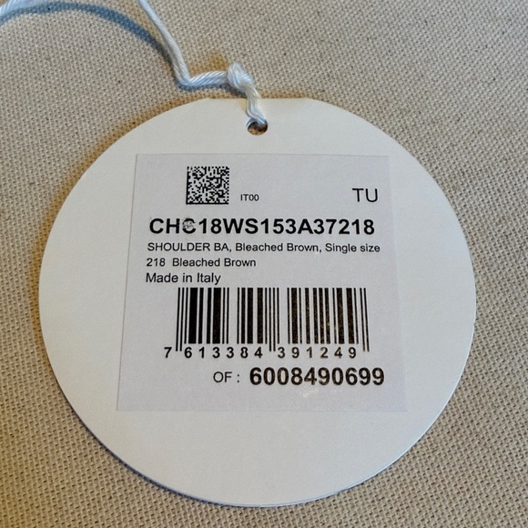 CHLOE Tess Calfskin Leather Crossbody Bag in Bleached Brown w Gold Hardware EUC - Picture 12 of 16